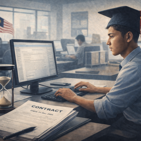 Graduan Malaysia bekerja secara kontrak melalui Program MySTEP
